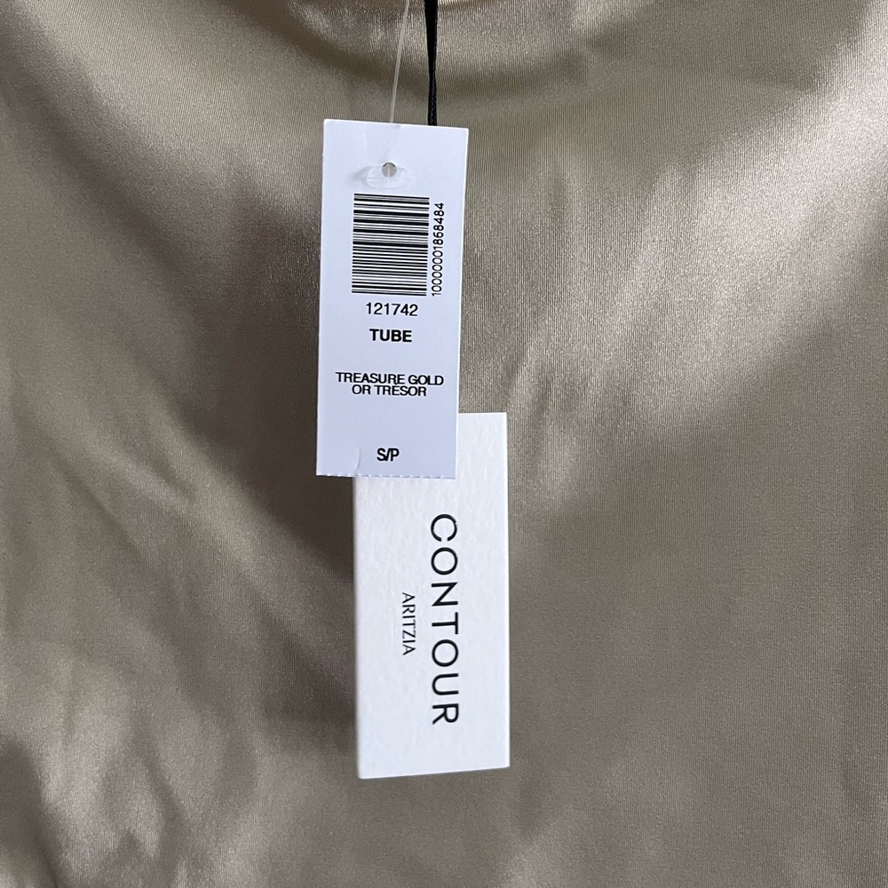 Aritzia Contour Tube Top - Treasure Gold - Picture 11 of 11